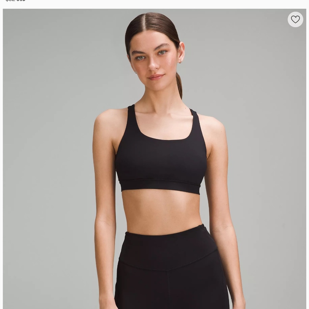 Set of 7 Lululemon Energy Sports bras size 14